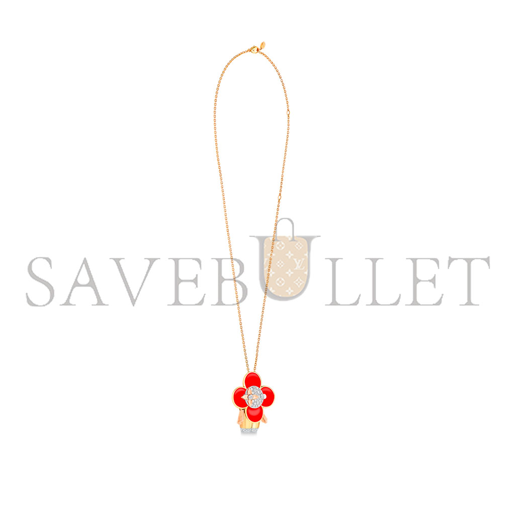 l**is v*t*n vivienne 18k gold Di*m*nd necklace q93801